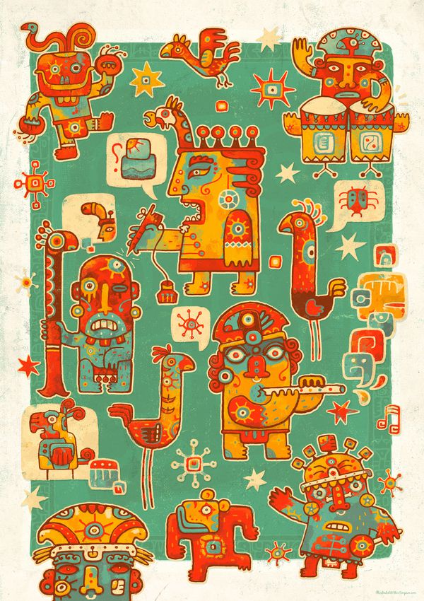 Alphabet Project steve simpson illustration portfolio