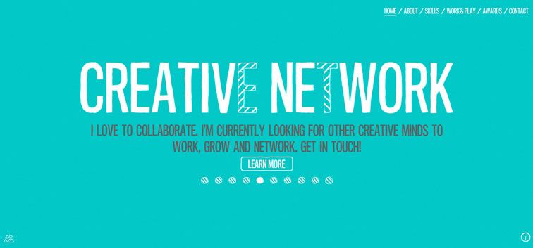 50 Inspirational & Creative Personal Portfolio Websites