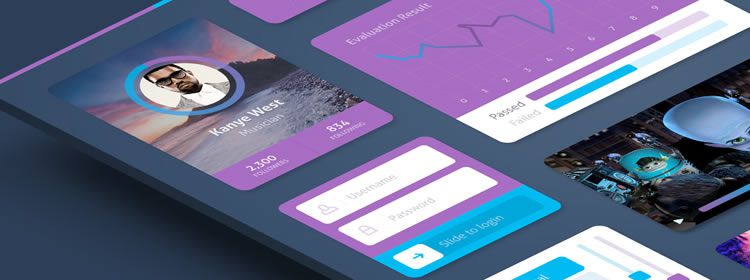 Minimal Ui Kit free PSD Format
