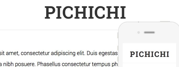 Pichichi Responsive Remplate free HTML & CSS