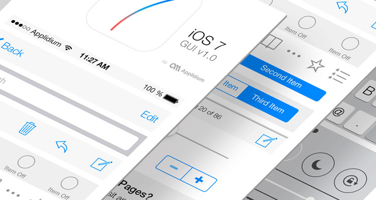 free ios 7 gui
