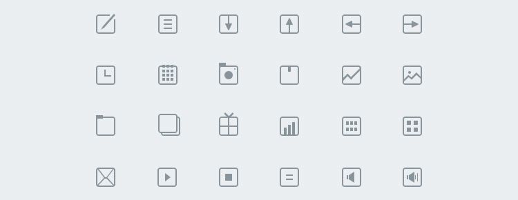 Top 50 Free Icon Sets From 2013