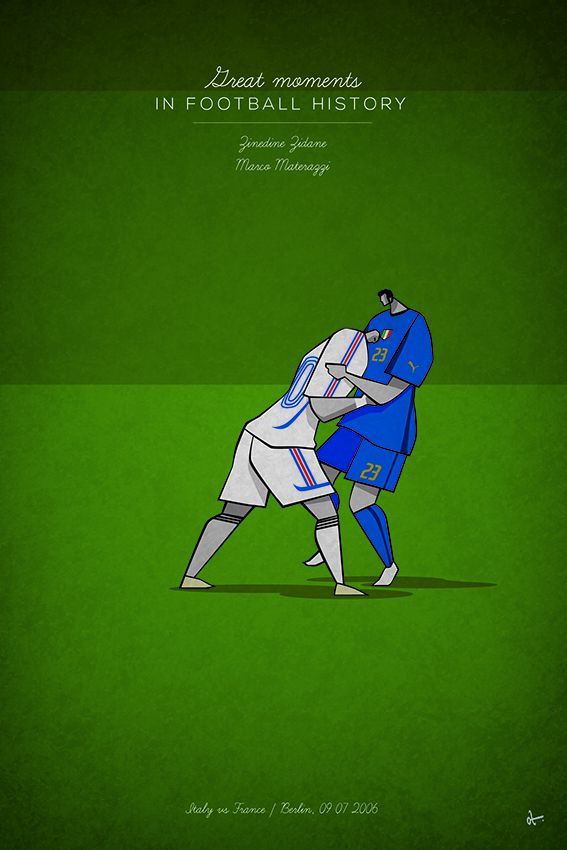 Great Moments In Football History Illustration Series