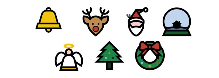 animate festive SVG icons css css3 tutorials techniques