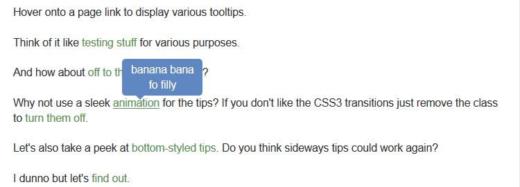 building HTML5 anchor link tooltips css css3 tutorials techniques