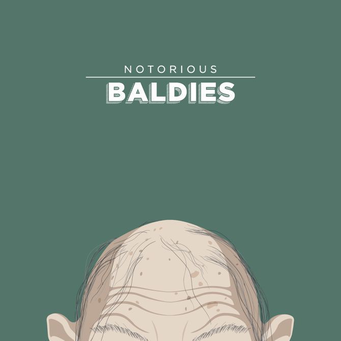  bald illustration culture famous tv
