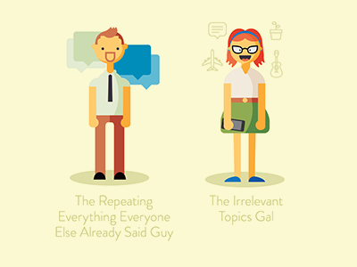 Humorous Illustration Series on Irritating Conference Callers irr_callers_thumb