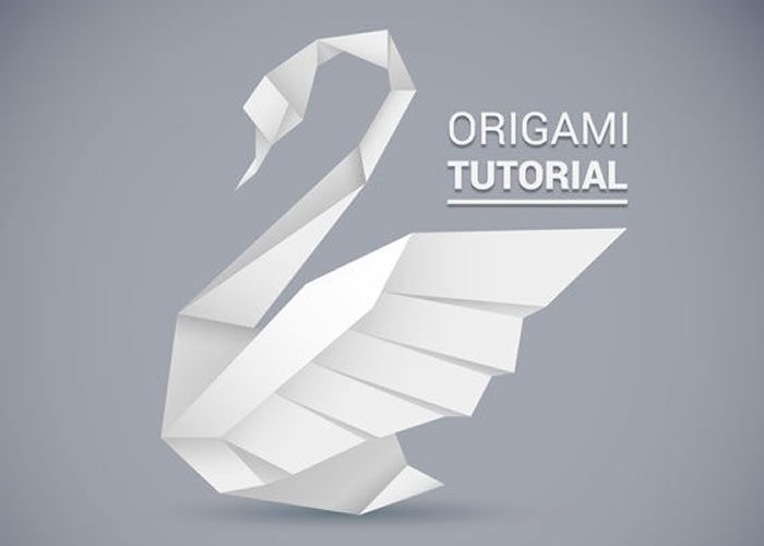 Creating an Origami Style Vector Swan in Illustrator swan-th