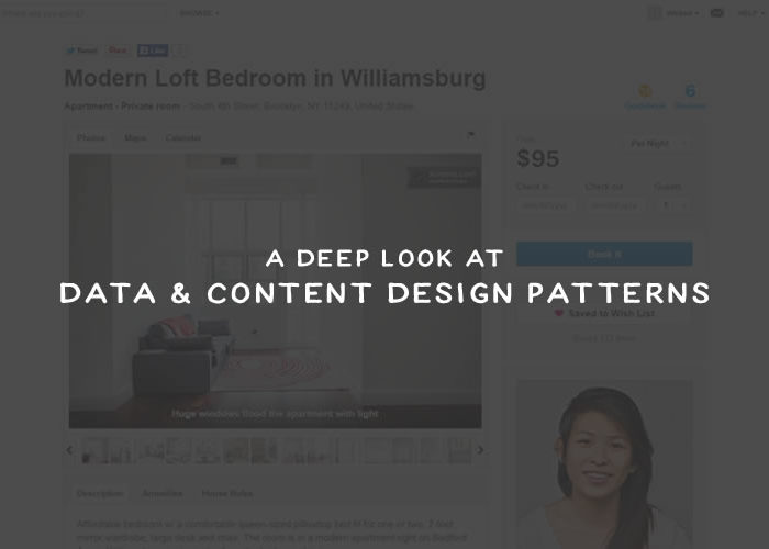 A Deep Look at Data & Content Design Patterns data-th