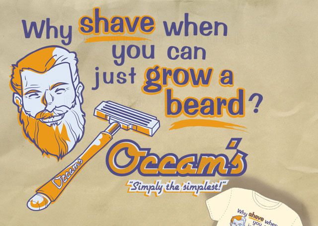 Taking the Occam Razor Approach to Design occams_01