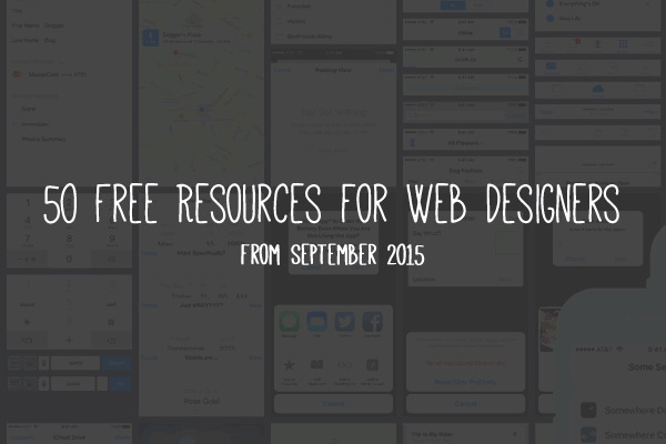 50 Free Resources for Web Designers from September 2015 monthly-freebies-designers-september-thumb