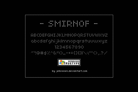 30 Free TrueType Mini Pixel Fonts mini-pixel-font