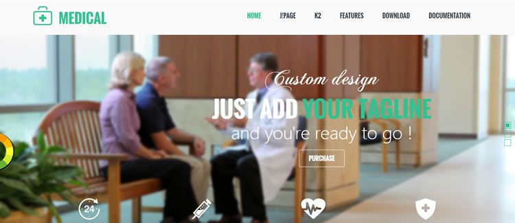 AT Medical free joomla template