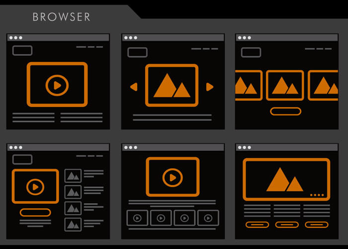 Free Web and Mobile Wireframe and Layout Kit (Illustrator AI)