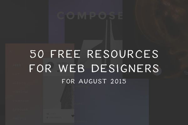 50 Free Resources for Web Designers for August 2016 monthly-freebie-for-designers-august-2016-thumb