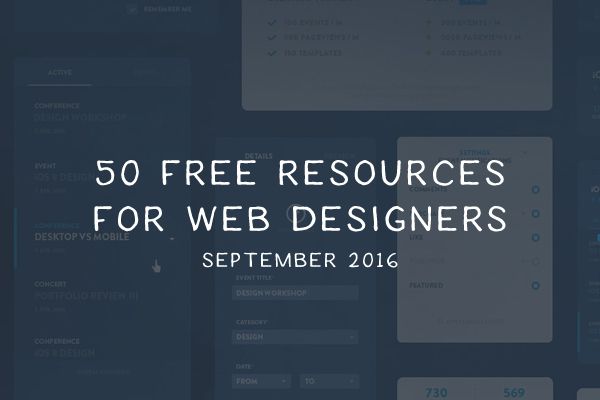 50 Free Resources for Web Designers for September 2016 monthly-freebie-for-designers-september-2016-thumb