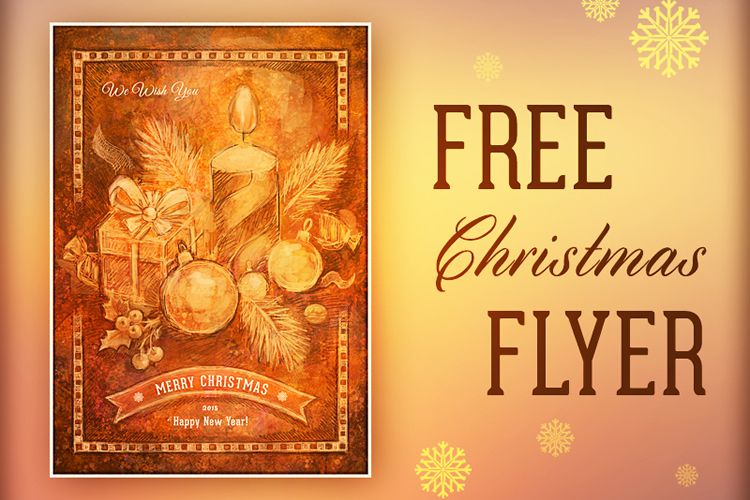 free christmas templates for flyers