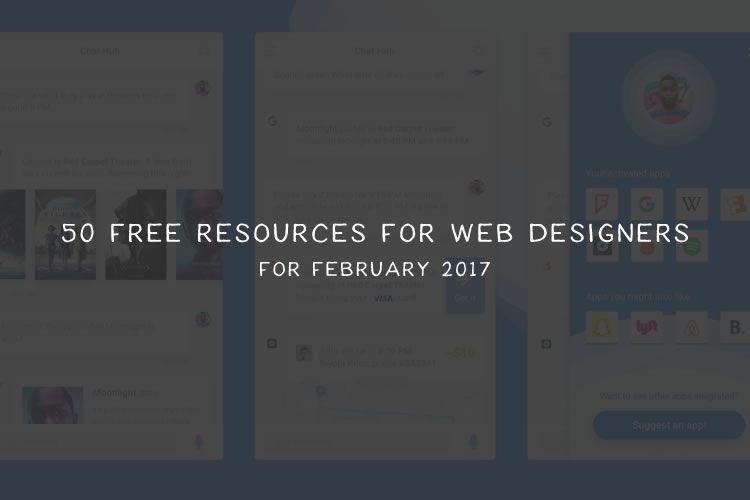50 Free Resources for Web Designers for February 2017 monthly-freebie-for-designers-february-2017-thumb