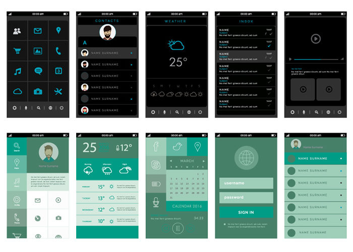 Freebie: Mobile App Assets UI Kit for Illustrator mobile-ui-assets-free-speckyboy-thumb