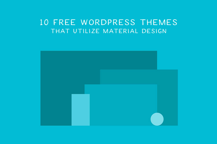 10 Free Material Design WordPress Themes wordpress-material-design