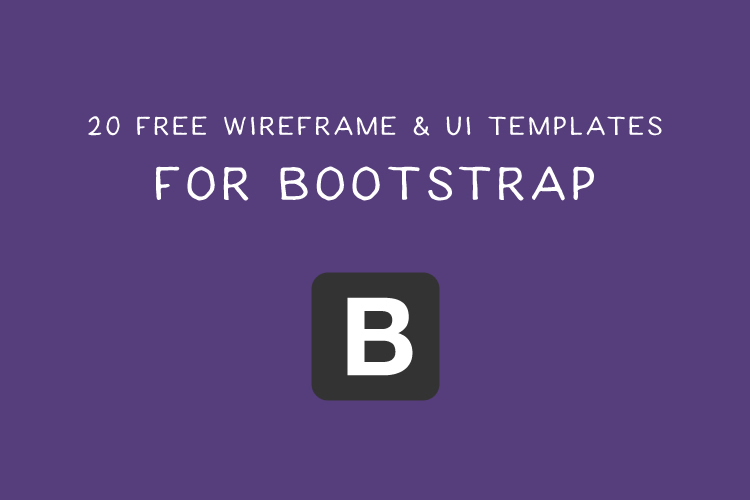 20 Free Wireframe, Grid and UI Templates for Bootstrap