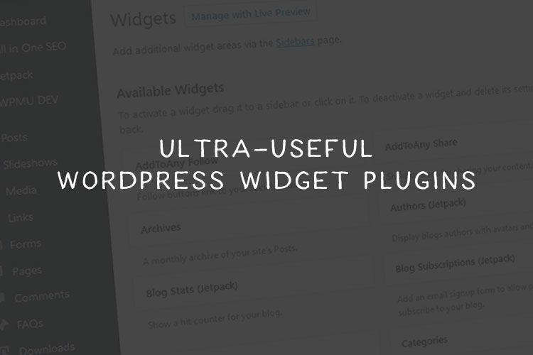10 Ultra-Useful Free WordPress Widget Plugins free-wp-widget-plugins-featured