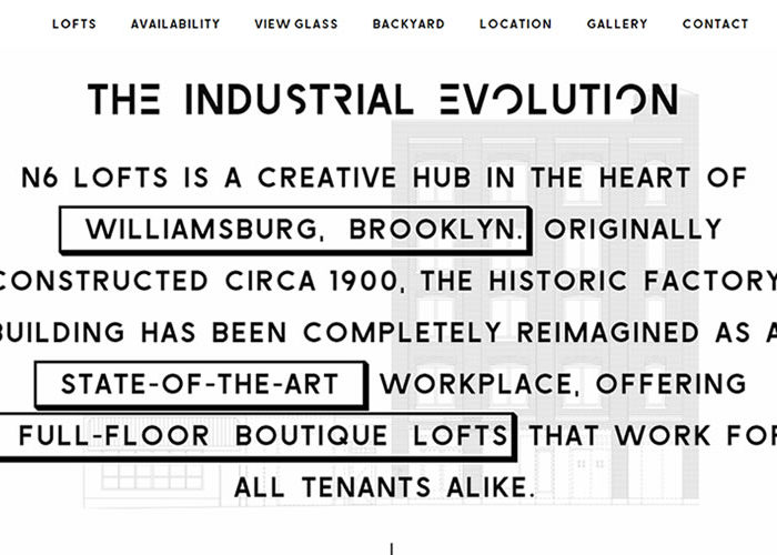 10 Effective Examples of Using Over-Sized Titles in Web Design