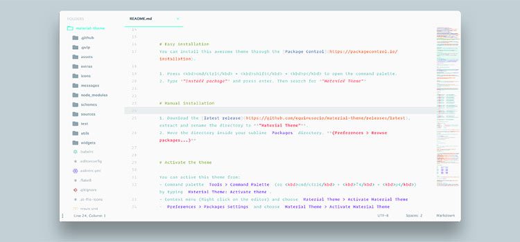 10 Beautiful Free Themes for Sublime Text