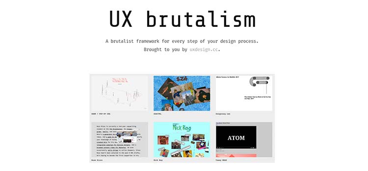 UX brutalism