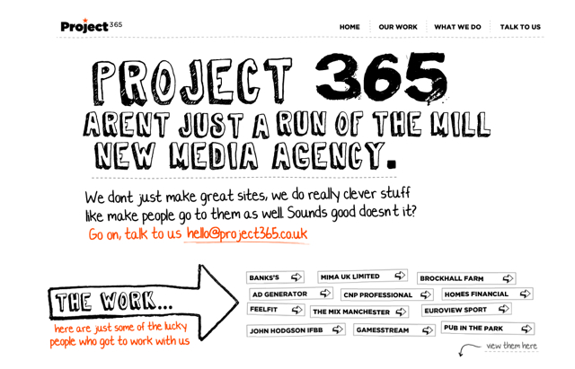 The Beauty of the Hand-Drawn Typography Trend in Design project350_website