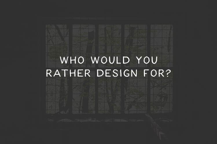 Heavily Involved or Completely Absent: Who Would You Rather Design For?