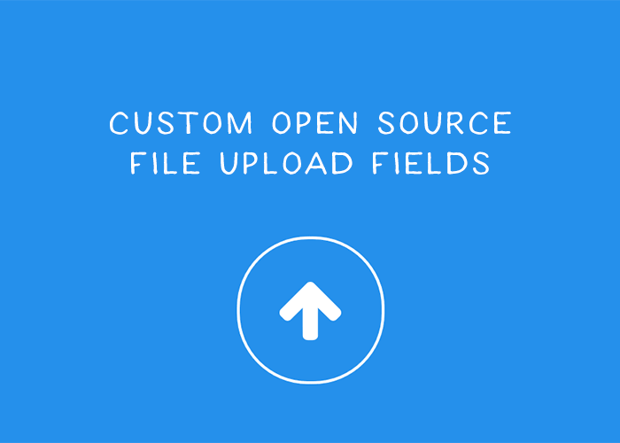 9 Custom Open Source File Upload Field Snippets
