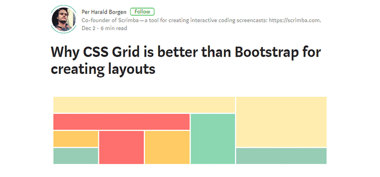 Why CSS Grid is better than Bootstrap for creating layouts