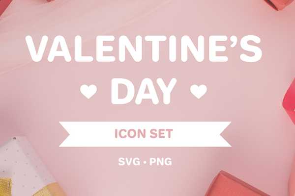 Freebie: Valentine’s Day Icon Set (50 Icons, SVG & PNG) valentine-thumb