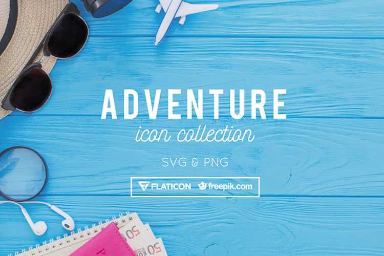 Free Adventure Icon Collection (48 Icons, PNG & SVG)