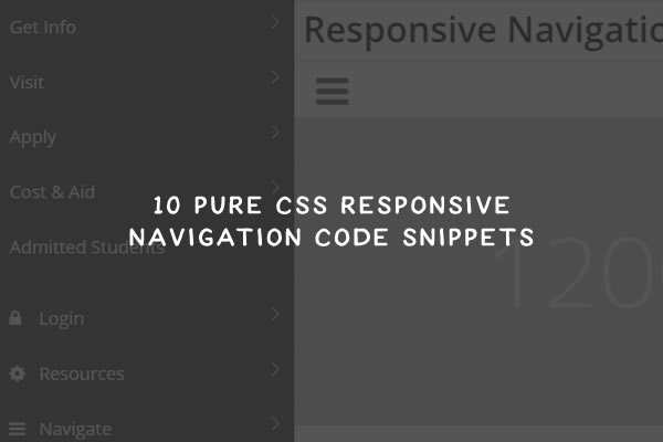 10 Pure CSS Responsive Navigation Code Snippets resp-thumb