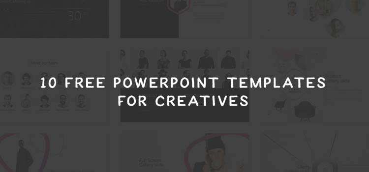 10 Free Powerpoint Templates for Creatives