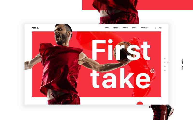 50 Free Web Design Photo Psd Templates Mitv Website Psd Template Free Adobe Photo