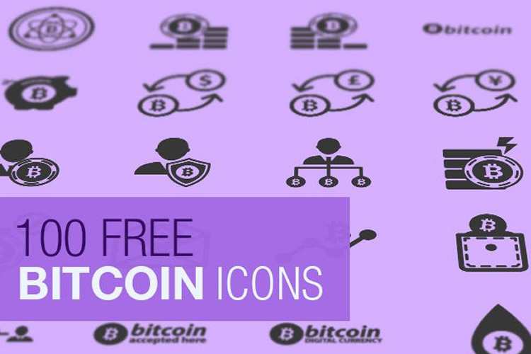 The Free Bitcoin Icon Set (100 Icons, SVG & JPG)