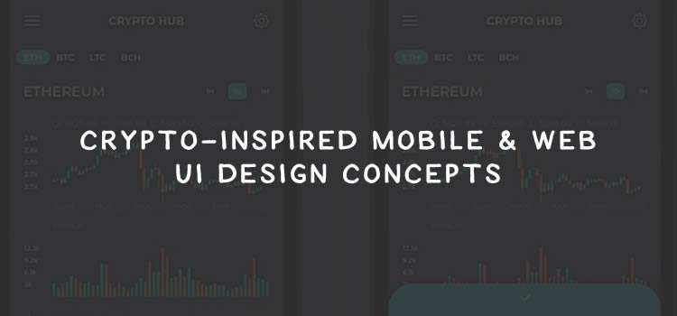 Crypto-Inspired Mobile & Web UI Design Concepts