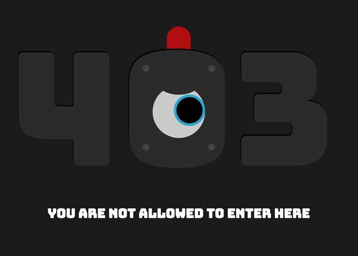 8 CSS & JS Snippets for Creating Stunning 403 Pages