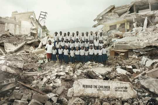 Public Awareness Print Ad 30 Print Ad - Haitian Children