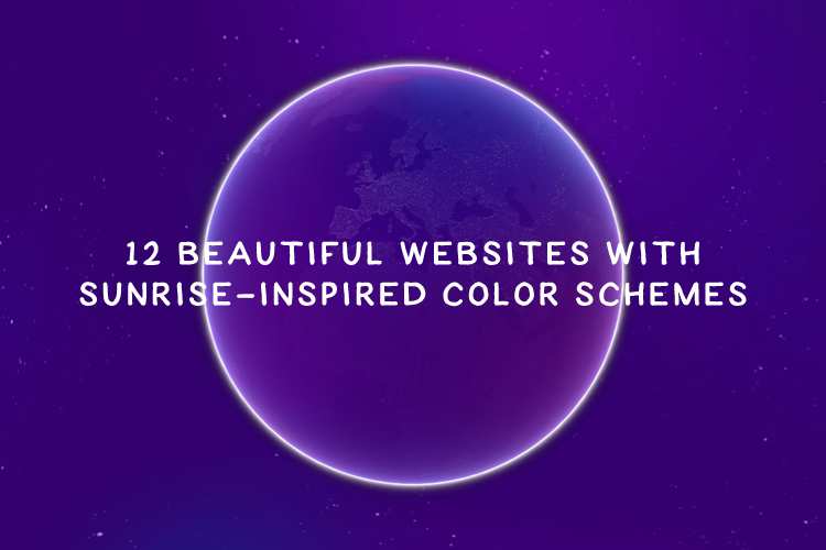 12 Beautiful Websites with Sunrise-Inspired Color Schemes sunrise-thumb