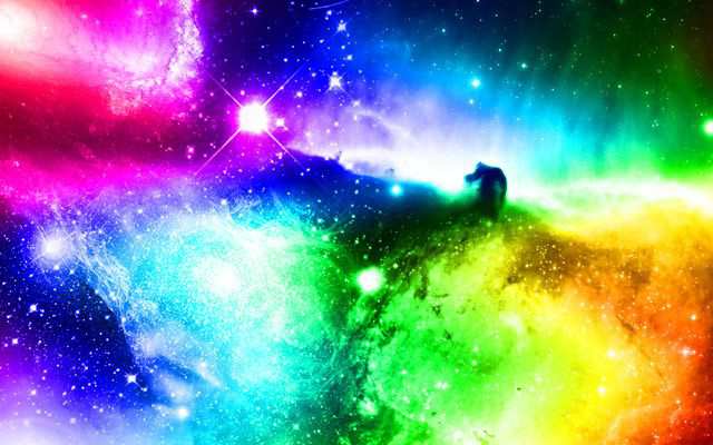 Color Spectrum Bright Desktop Wallpaper Spectrum Galaxy