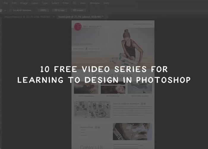 10 Free Videos for Learning to Design in Photoshop video-thumb