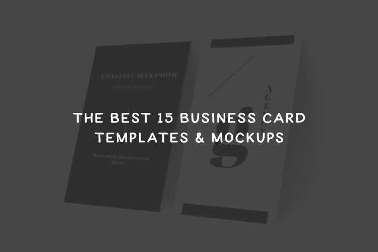 The Best 15 Business Card Templates & Mockups business-cards-thumb