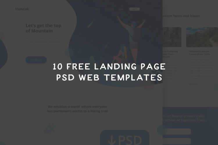 10 Free Landing Page Web Templates for Photoshop landing-psd-thumb