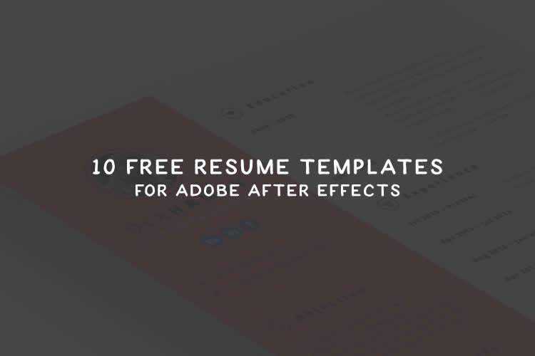 10 Free Professional Adobe InDesign Resume Templates resume-indesign-thumb