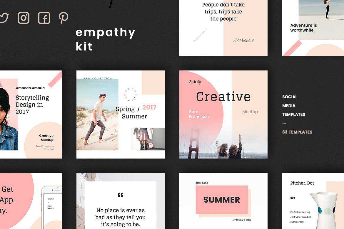 The 10 Best Social Media Kits Templates The 10 Best Social Media Kits Templates