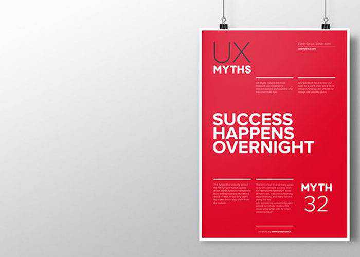 32 Posters That Debunk Common UX Misconceptions ux-myths